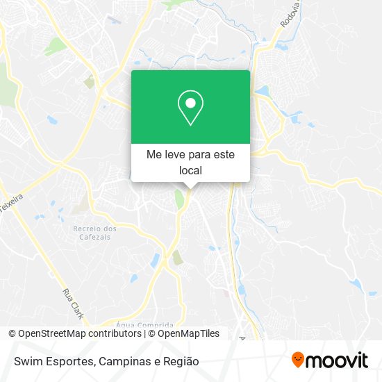 Swim Esportes mapa