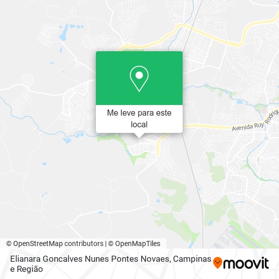 Elianara Goncalves Nunes Pontes Novaes mapa