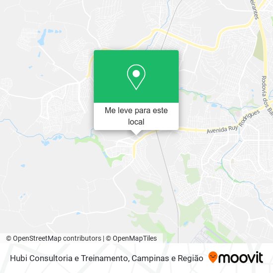 Hubi Consultoria e Treinamento mapa