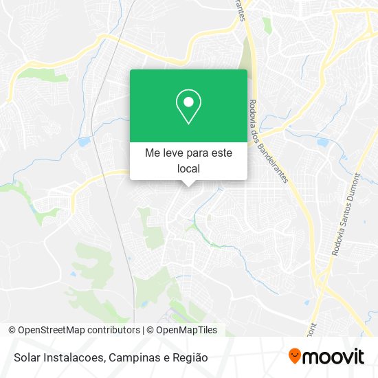 Solar Instalacoes mapa