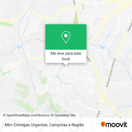 Mbv Entregas Urgentes mapa