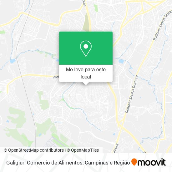 Galigiuri Comercio de Alimentos mapa