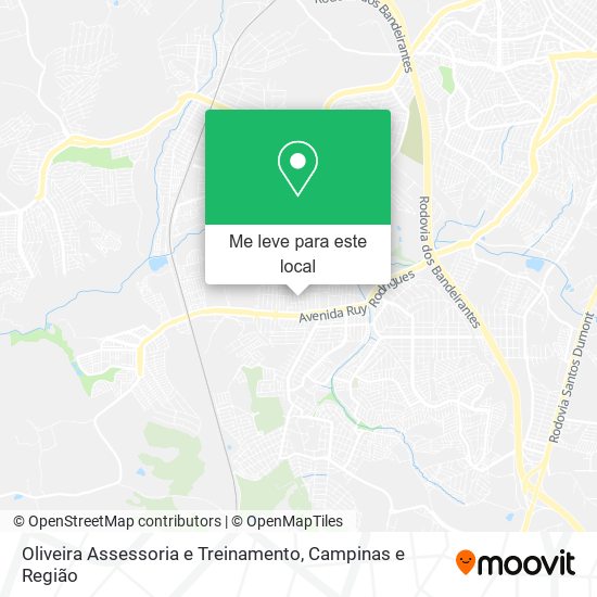 Oliveira Assessoria e Treinamento mapa
