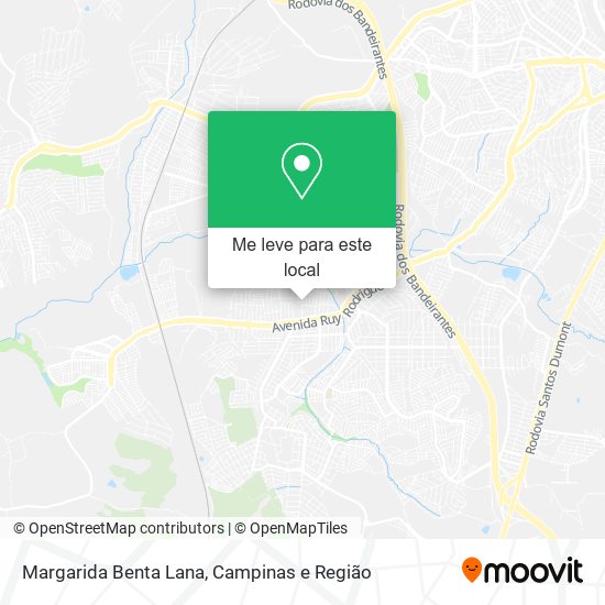 Margarida Benta Lana mapa