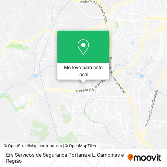 Ers Servicos de Seguranca Portaria e L mapa