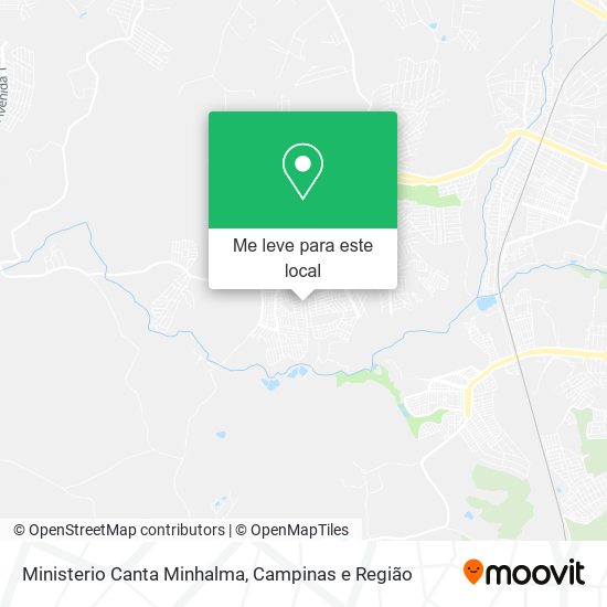 Ministerio Canta Minhalma mapa