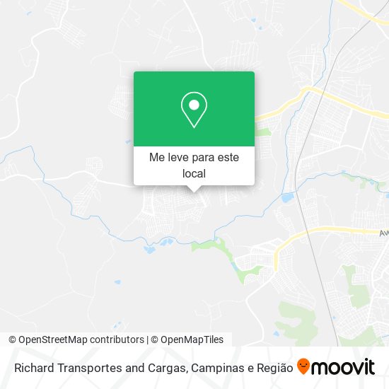 Richard Transportes and Cargas mapa