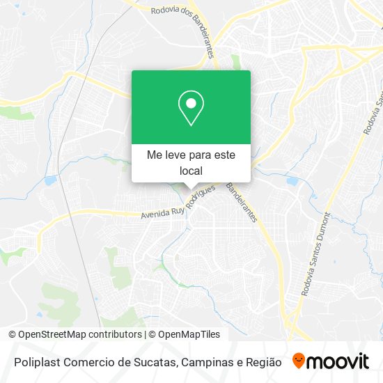 Poliplast Comercio de Sucatas mapa