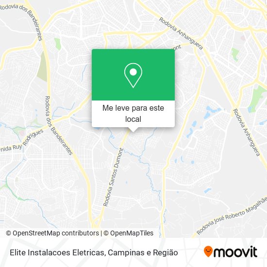 Elite Instalacoes Eletricas mapa