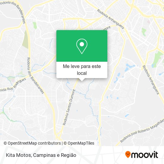 Kita Motos mapa