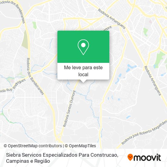 Siebra Servicos Especializados Para Construcao mapa