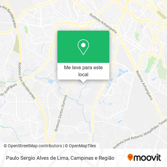 Paulo Sergio Alves de Lima mapa