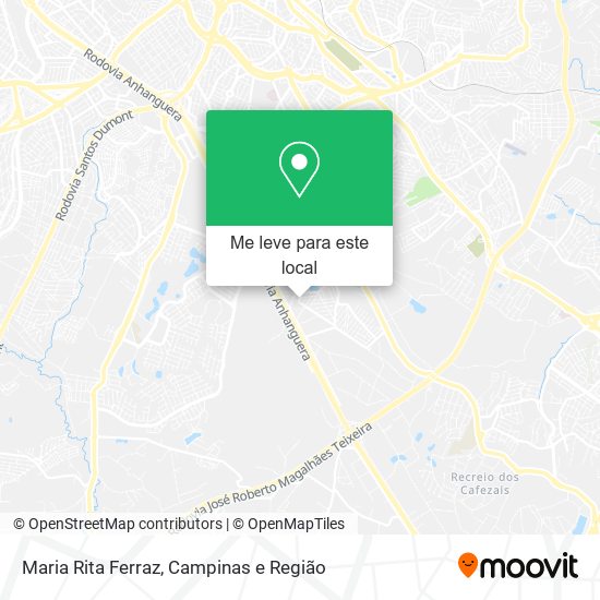 Maria Rita Ferraz mapa