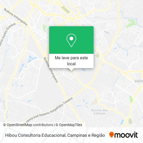 Hibou Consultoria Educacional mapa