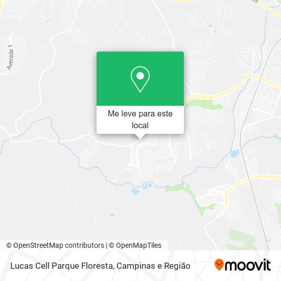 Lucas Cell Parque Floresta mapa