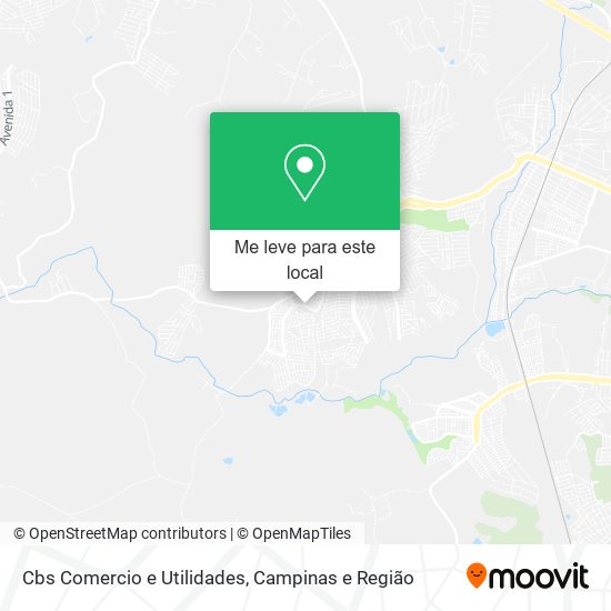 Cbs Comercio e Utilidades mapa