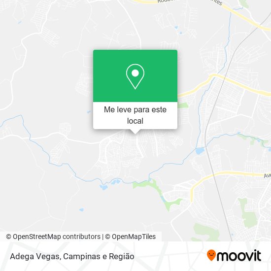 Adega Vegas mapa