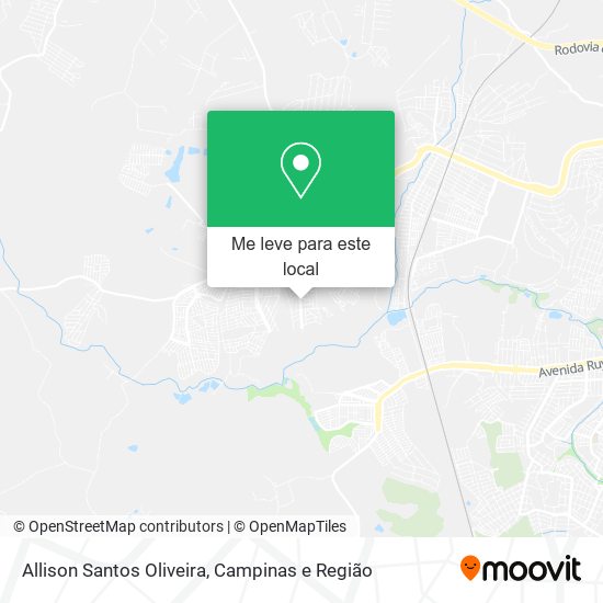 Allison Santos Oliveira mapa