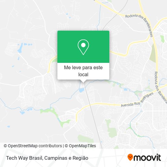 Tech Way Brasil mapa