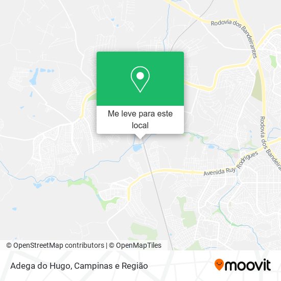 Adega do Hugo mapa