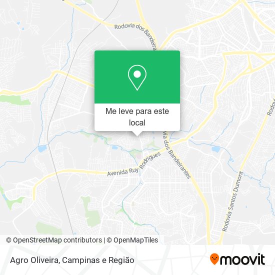 Agro Oliveira mapa