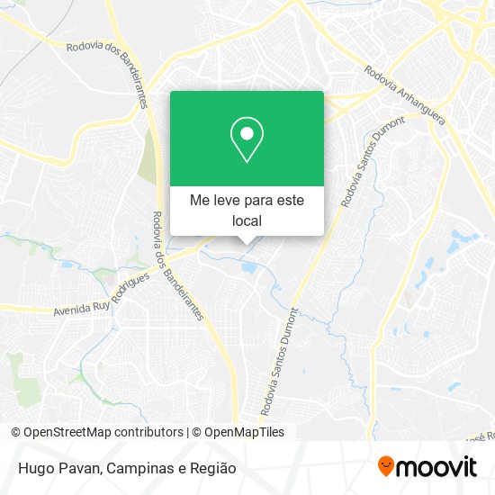 Hugo Pavan mapa