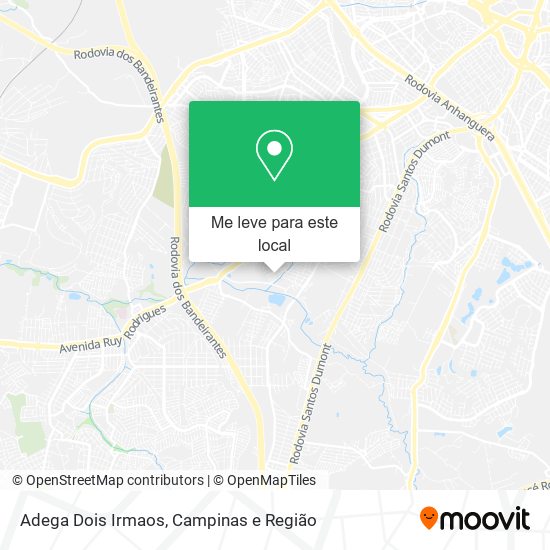 Adega Dois Irmaos mapa