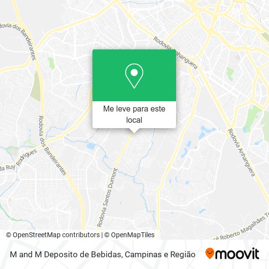 M and M Deposito de Bebidas mapa