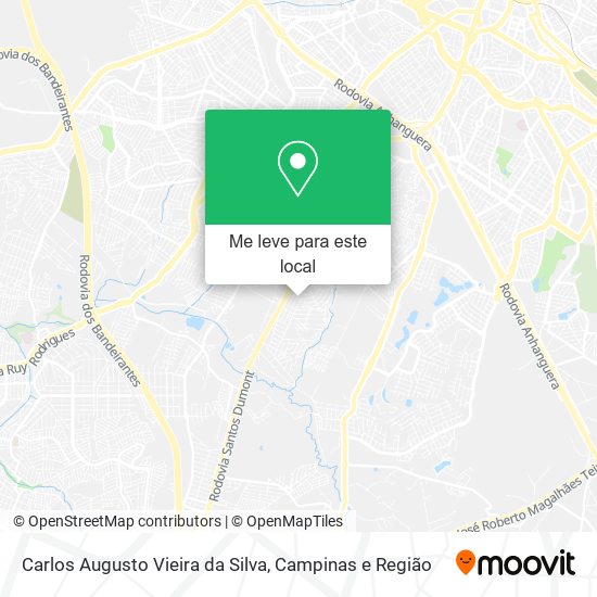 Carlos Augusto Vieira da Silva mapa