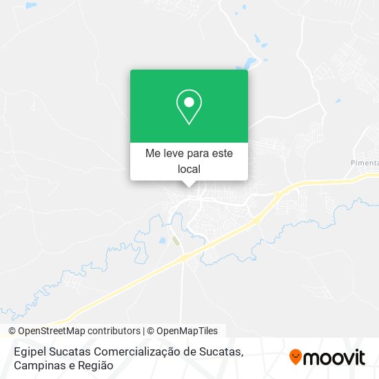 Egipel Sucatas Comercialização de Sucatas mapa