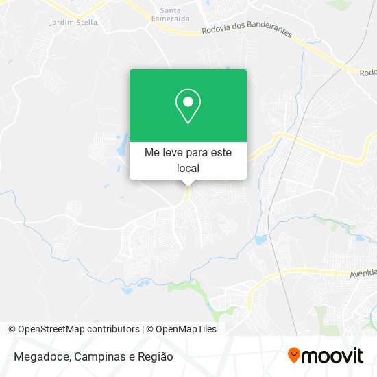 Megadoce mapa