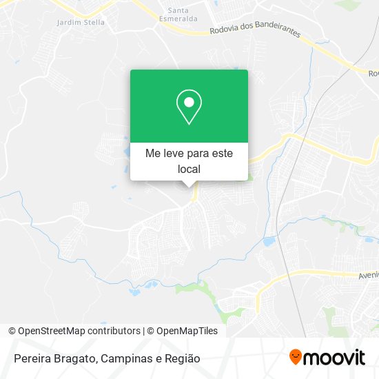 Pereira Bragato mapa