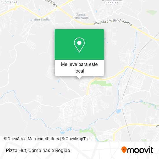 Pizza Hut mapa