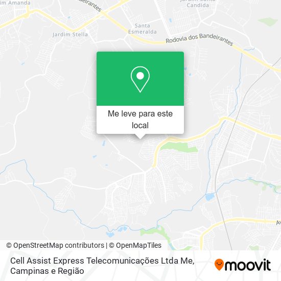 Cell Assist Express Telecomunicações Ltda Me mapa