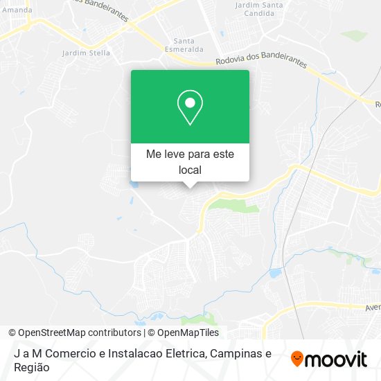 J a M Comercio e Instalacao Eletrica mapa