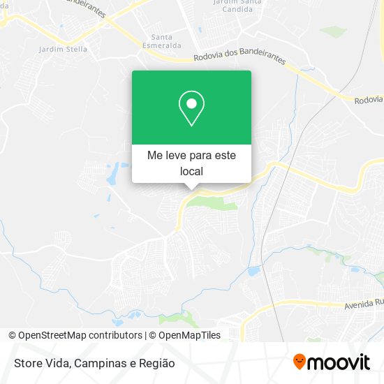 Store Vida mapa