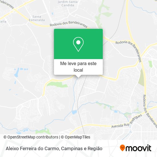 Aleixo Ferreira do Carmo mapa