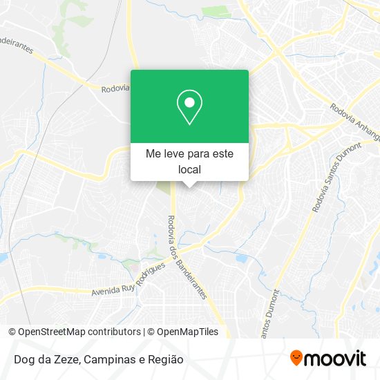 Dog da Zeze mapa