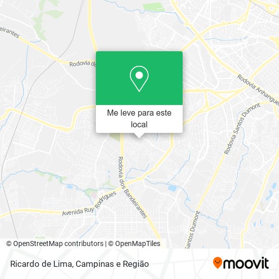 Ricardo de Lima mapa
