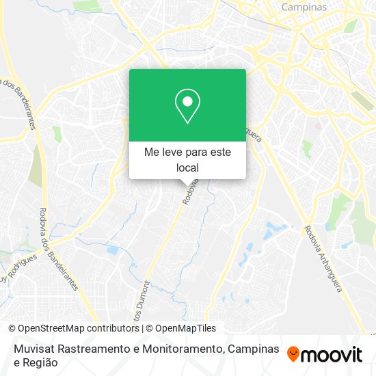 Muvisat Rastreamento e Monitoramento mapa