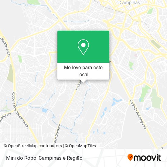 Mini do Robo mapa