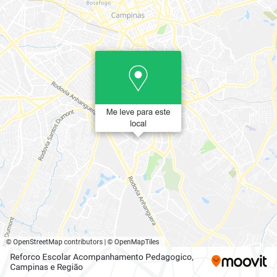 Reforco Escolar Acompanhamento Pedagogico mapa