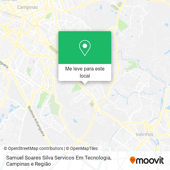 Samuel Soares Silva Servicos Em Tecnologia mapa