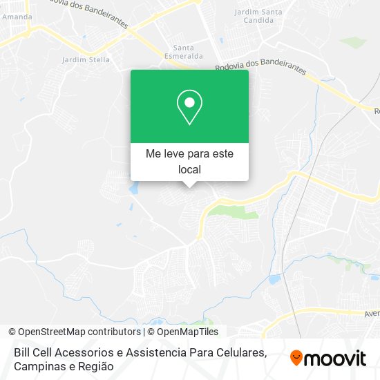 Bill Cell Acessorios e Assistencia Para Celulares mapa