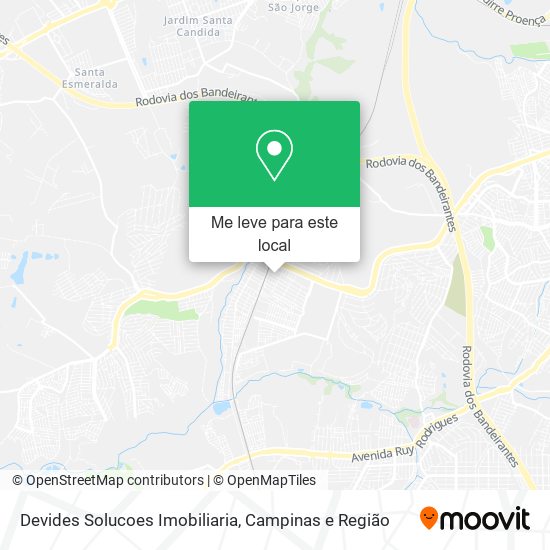 Devides Solucoes Imobiliaria mapa