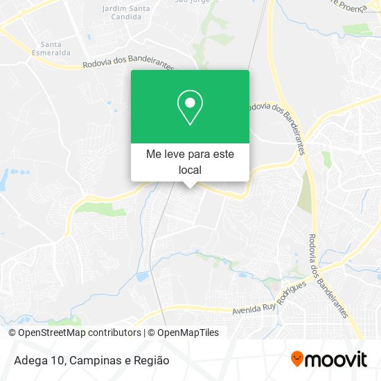 Adega 10 mapa