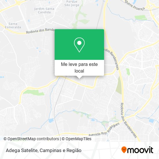 Adega Satelite mapa