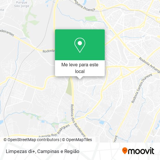 Limpezas di+ mapa