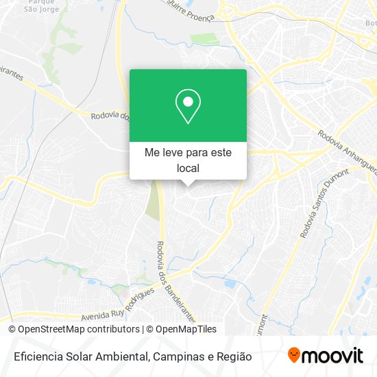 Eficiencia Solar Ambiental mapa