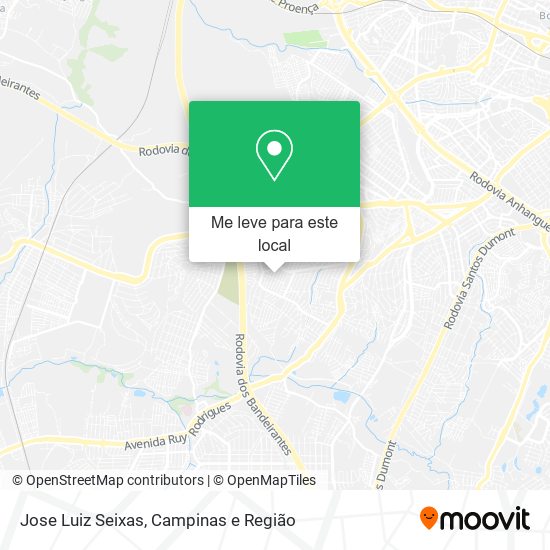 Jose Luiz Seixas mapa